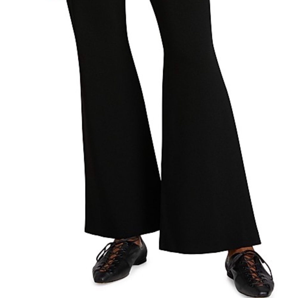Stella McCartney compact knit Flare Pants NWOT - Picture 2 of 9